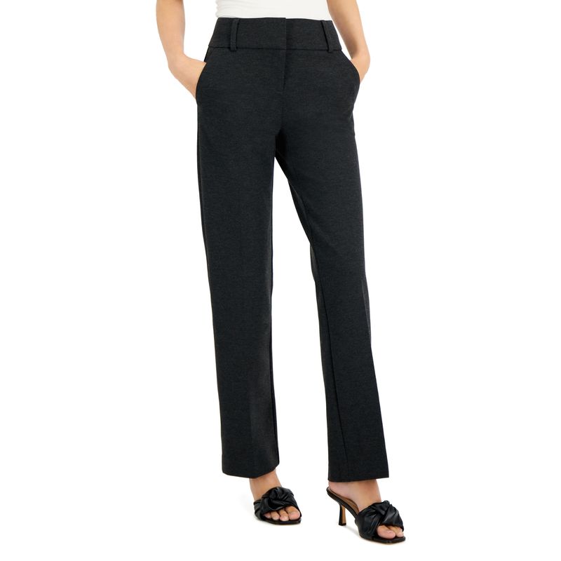 Alfani Womens Ponte Knit Pants Short Long